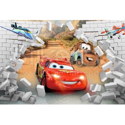 Foto tapete 3D Cars 3